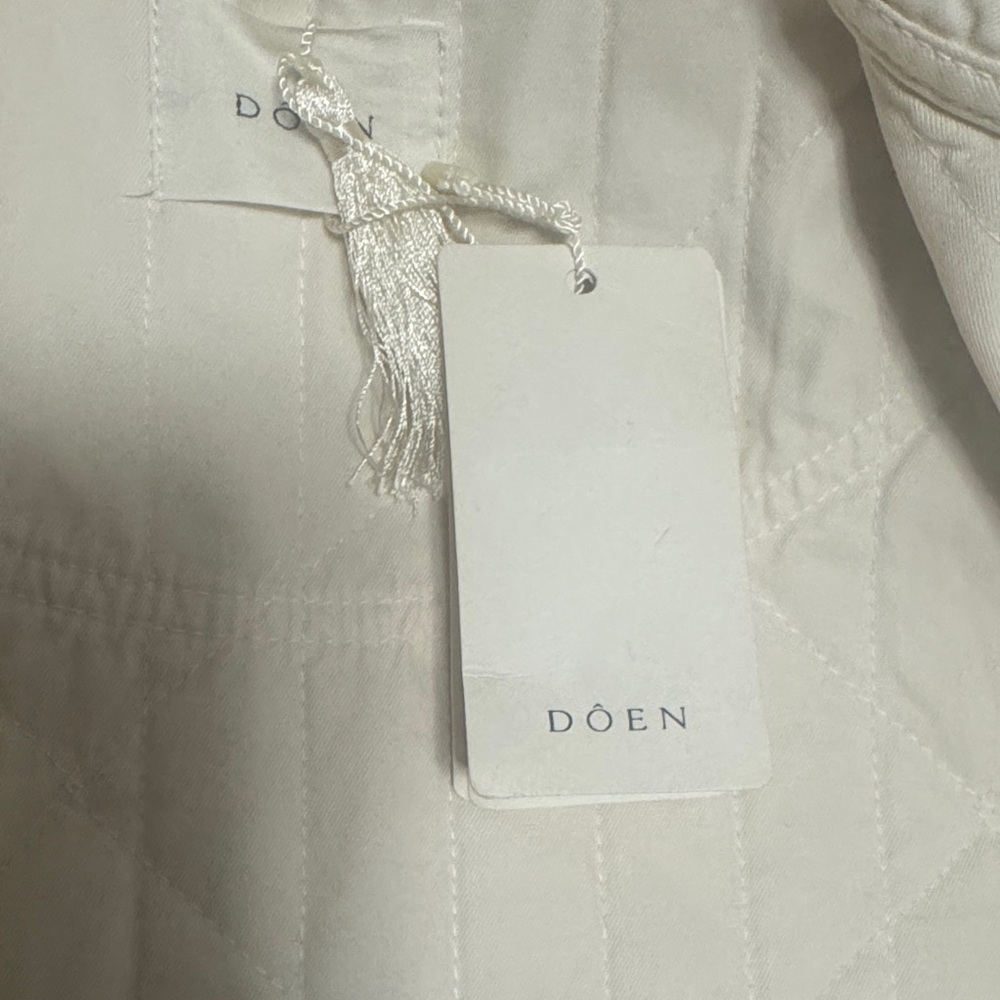 Doen Cream Quilted Utility Jacket - Picture 7 of 8